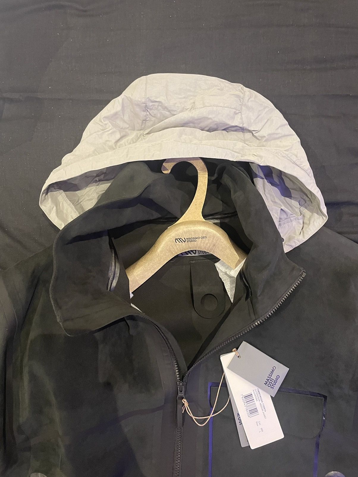 C.P. Company × Massimo Osti × Stone Island Massimo Osti Alcantara Pidgeon Jacket Size US L / EU 52-54 / 3 - 3 Thumbnail