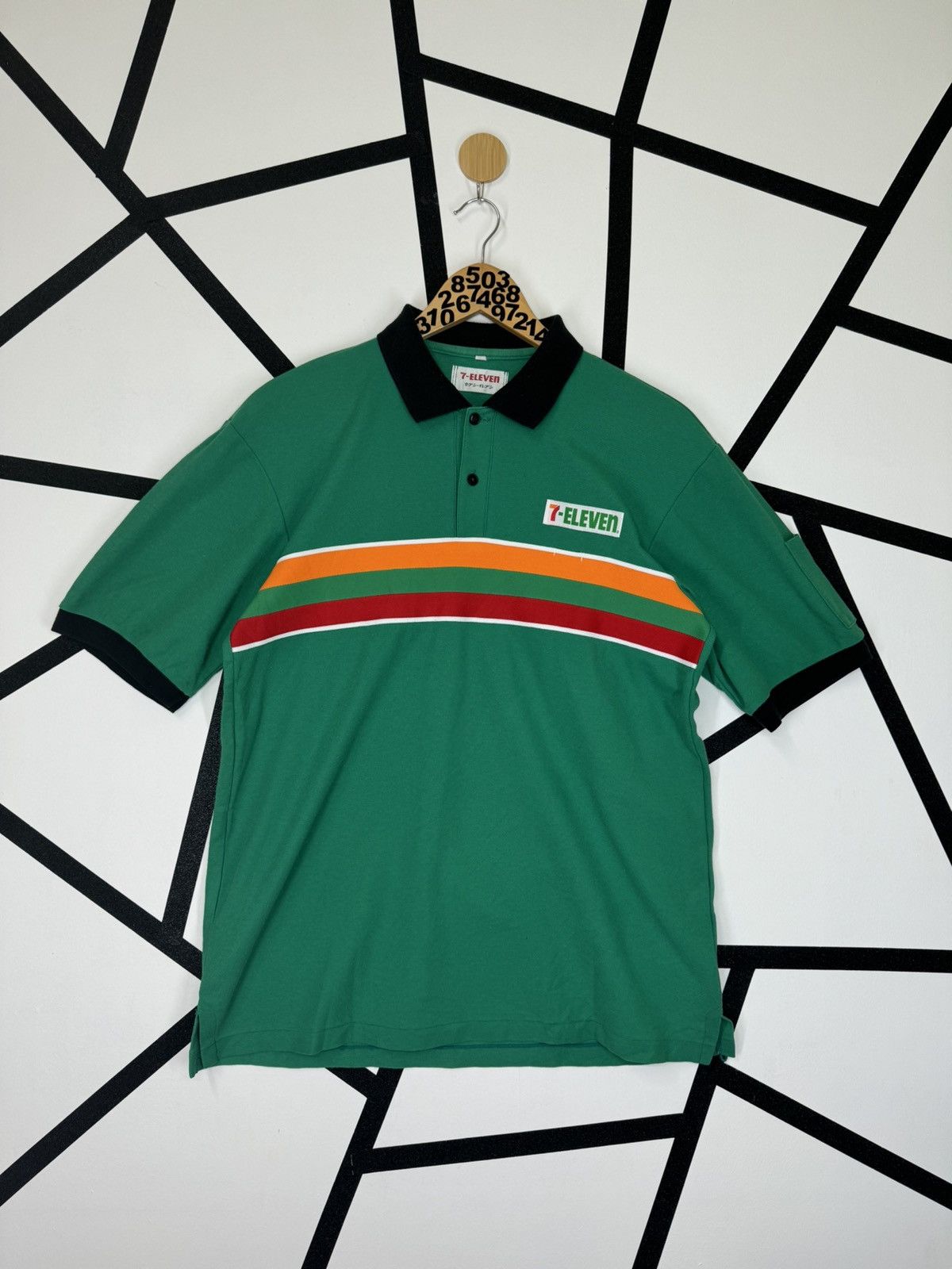 Japanese Brand Vintage 7-Eleven Workers Collection Shirts Size US M / EU 48-50 / 2 - 1 Thumbnail