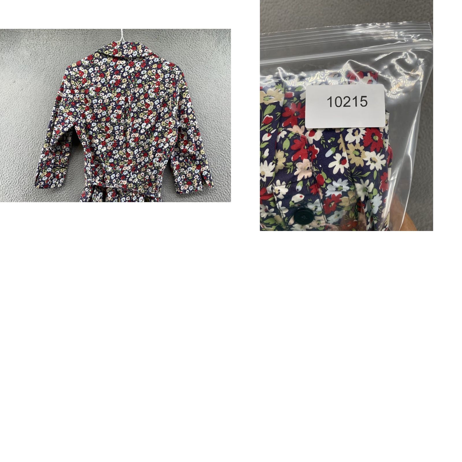 Lands' End Lands' End Floral Cotton Button Up 3/4 Sleeve Dress Women's Size 2 Multicolor Knit Dress Long Sleeves T-Shirt Dress Flowers Womens Size XS / US 0-2 / IT 36-38 - 9 Thumbnail