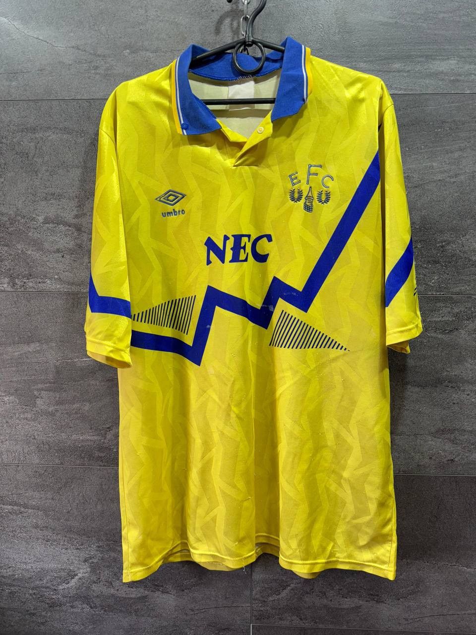 Other Vintage EVERTON 1990/1992 FOOTBALL SHIRT SOCCER JERSEY UMBRO Size US XL / EU 56 / 4 - 1 Thumbnail