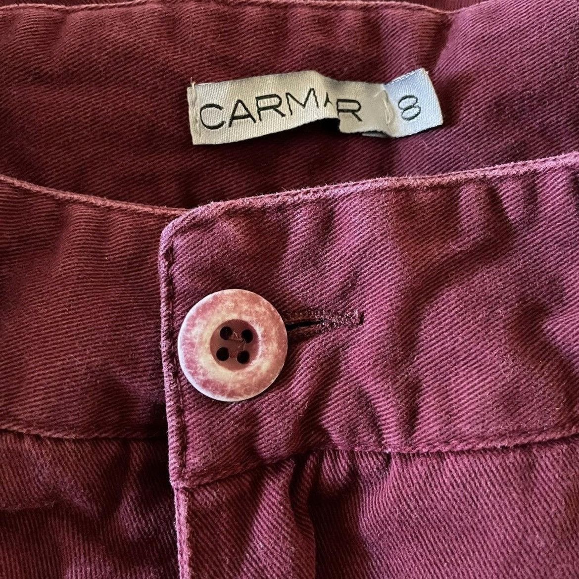 Other carmar distressed cotton cropped cargo pants ~sz 4 Size 27" / US 4 / IT 40 - 5 Thumbnail