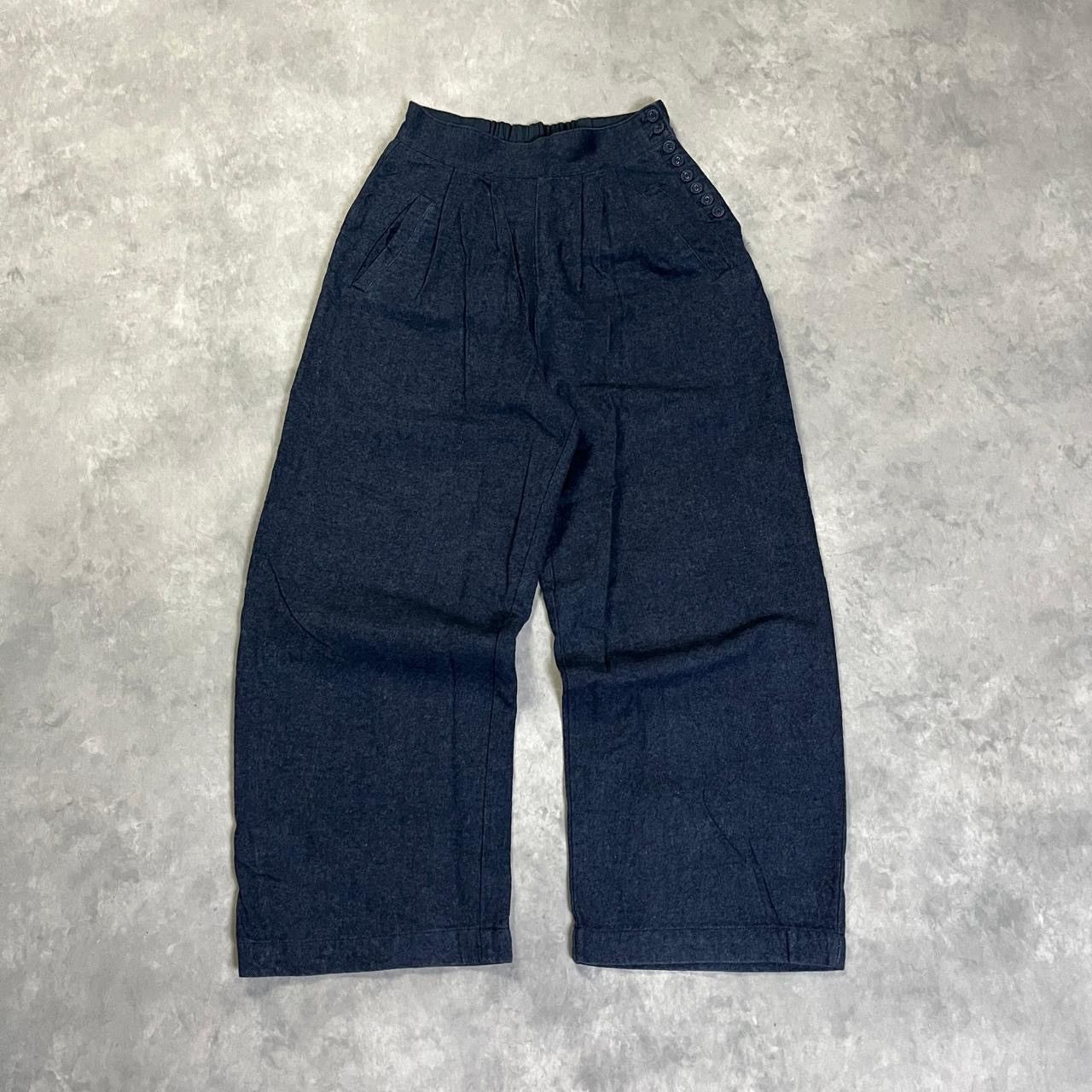 Kapital 2000s Archival Beams Cdg Many Button Pleated Baggy y2k Ifsix Size US 26 / EU 42 - 1 Thumbnail