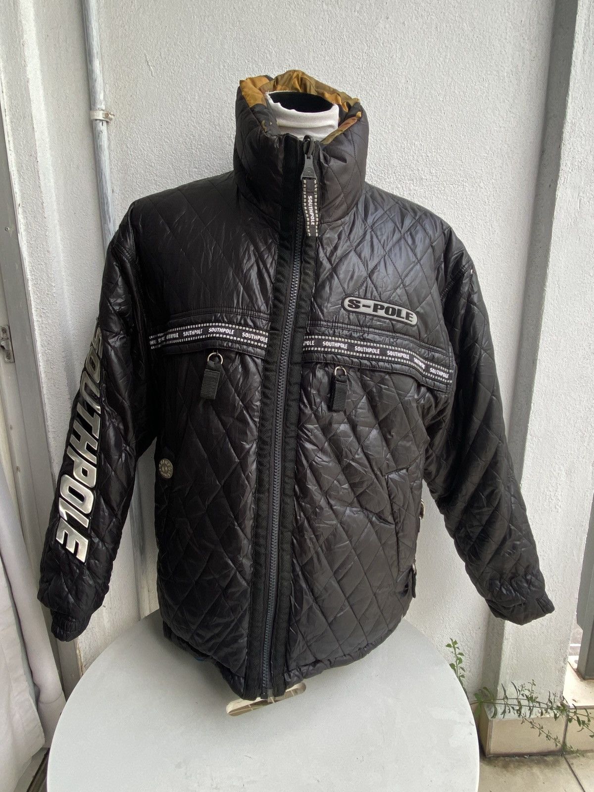 Southpole Vintage Southpole Puffer Jacket Size US M / EU 48-50 / 2 - 2 Thumbnail