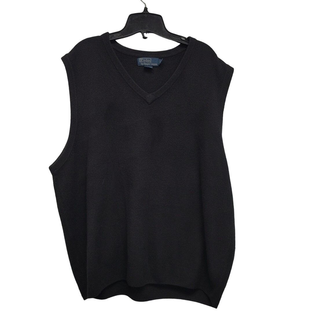 Polo Ralph Lauren Polo By Ralph Lauren Mens XXL Sleeveless Sweater Vest Size US XXL / EU 58 / 5 - 1 Thumbnail