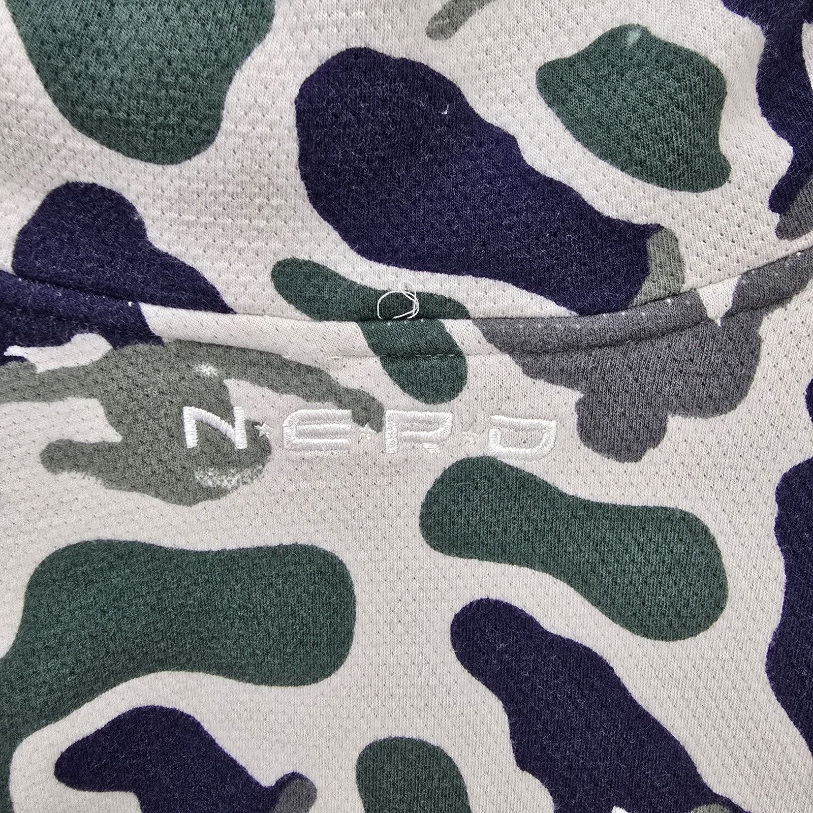 Adidas Adidas N.E.R.D. Champ Hoodie Medium Camo Pharrell Williams Size US M / EU 48-50 / 2 - 9 Thumbnail
