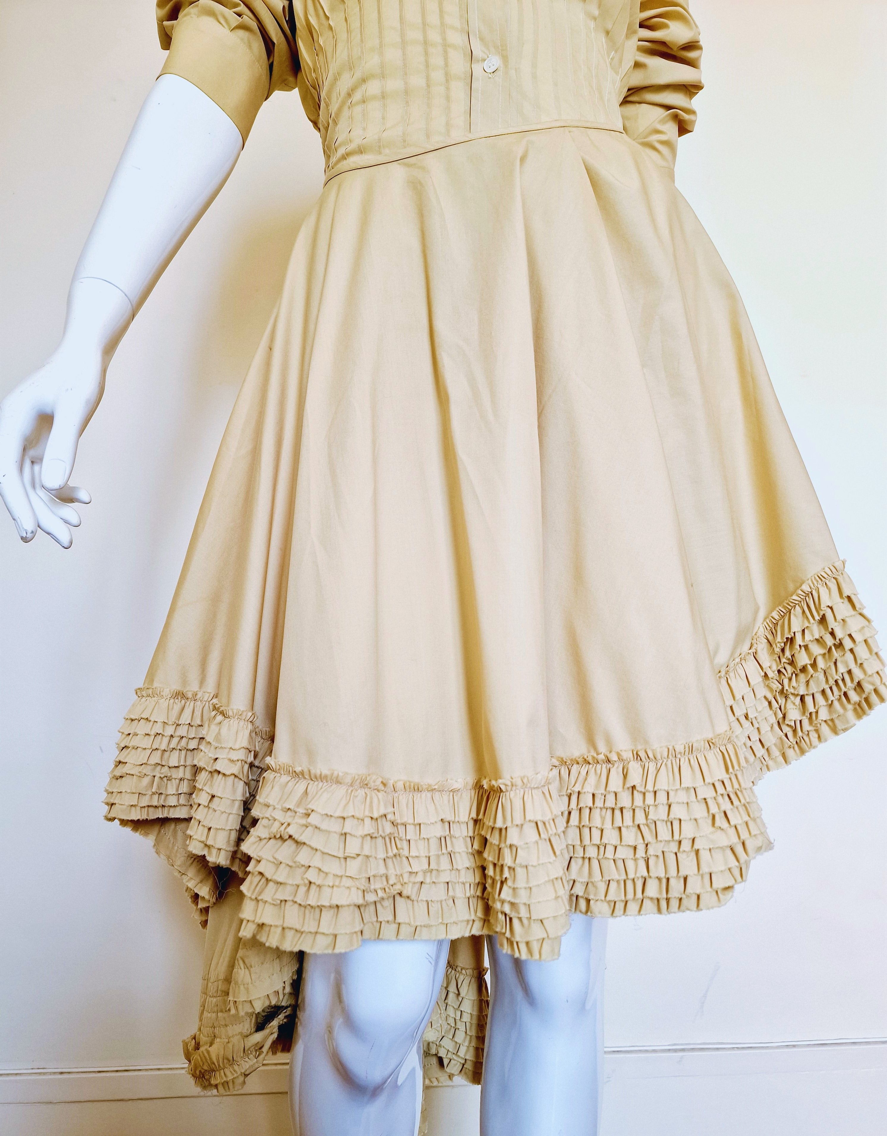 Alexander McQueen Alexander McQueen Dance of the Twisted Bull Runway Dress Size L / US 10 / IT 46 - 8 Thumbnail