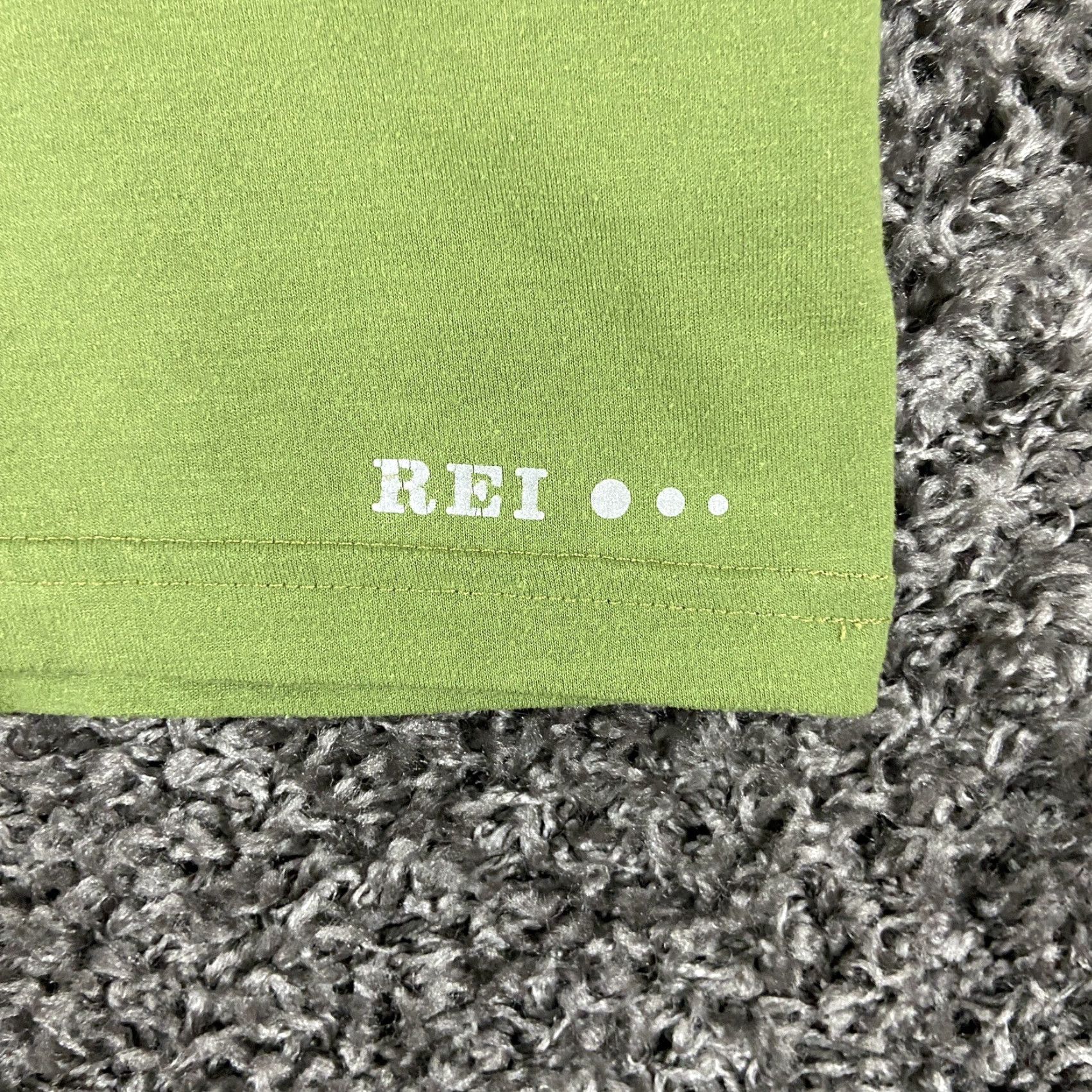 Vintage REI Shirt 1/2 Zip Short Sleeve Men XL Green Activewear Mens XL Green 1/2 Zip Shirt Size US XL / EU 56 / 4 - 2 Thumbnail