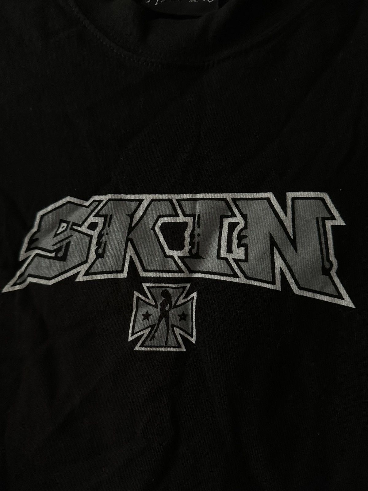 Hook-Ups Vintage Skin Industries Skateboard Tee Y2K Size US L / EU 52-54 / 3 - 3 Thumbnail