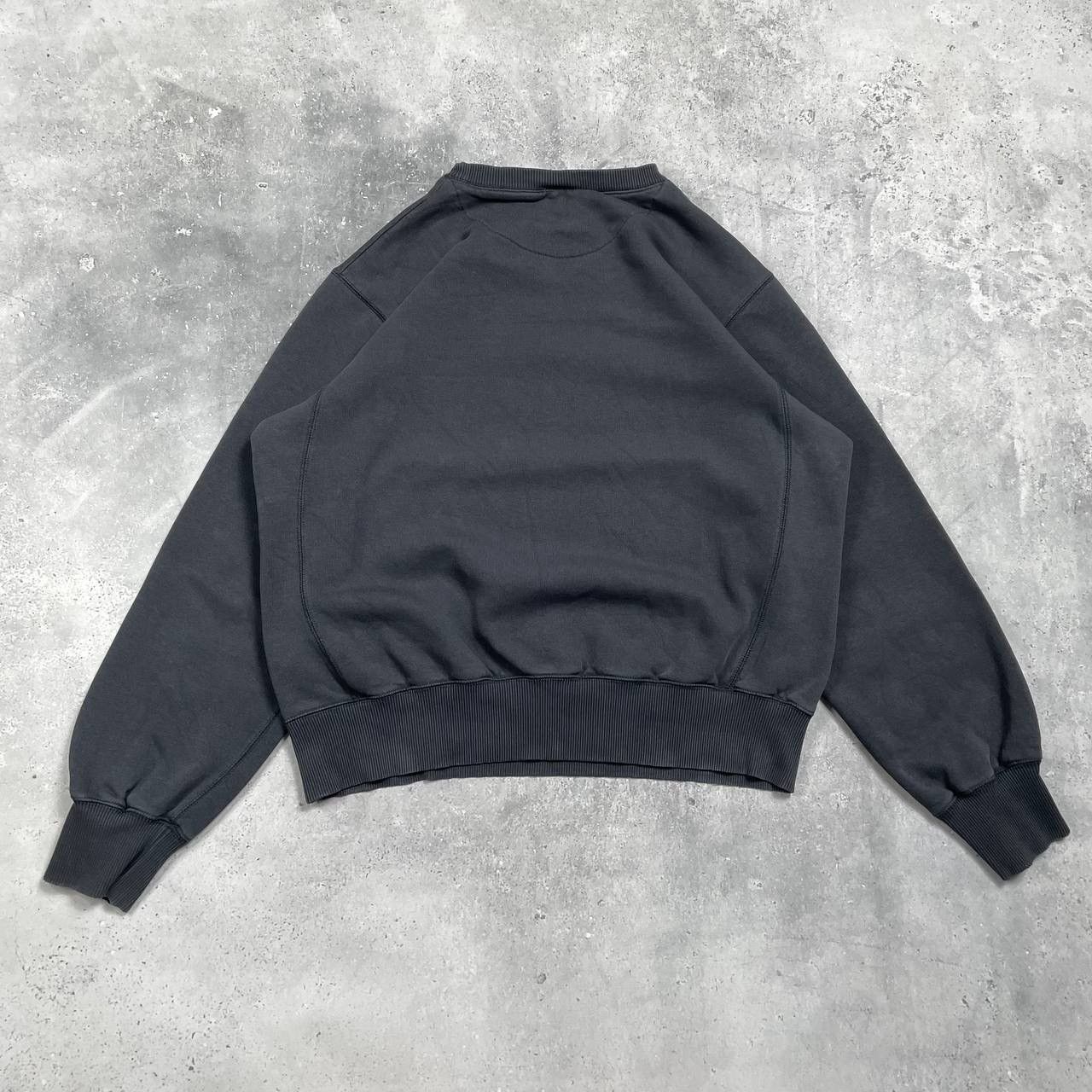 Nike Vintage 2000s Nike Small Swoosh Logo Boxy Fit Sweatshirt M Size US M / EU 48-50 / 2 - 2 Thumbnail