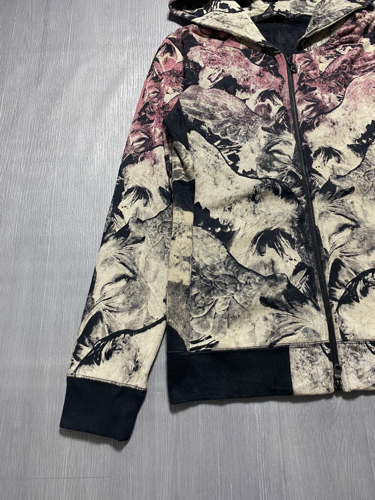 NO ID Printed Zip Up Hoodie Size US M / EU 48-50 / 2 - 4 Thumbnail