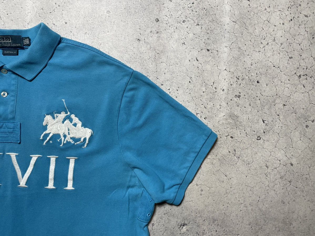 Polo Ralph Lauren Polo Ralph Lauren LXVII #3 Vintage 90s Big Pony Polo T-Shirt Size US XXL / EU 58 / 5 - 3 Thumbnail
