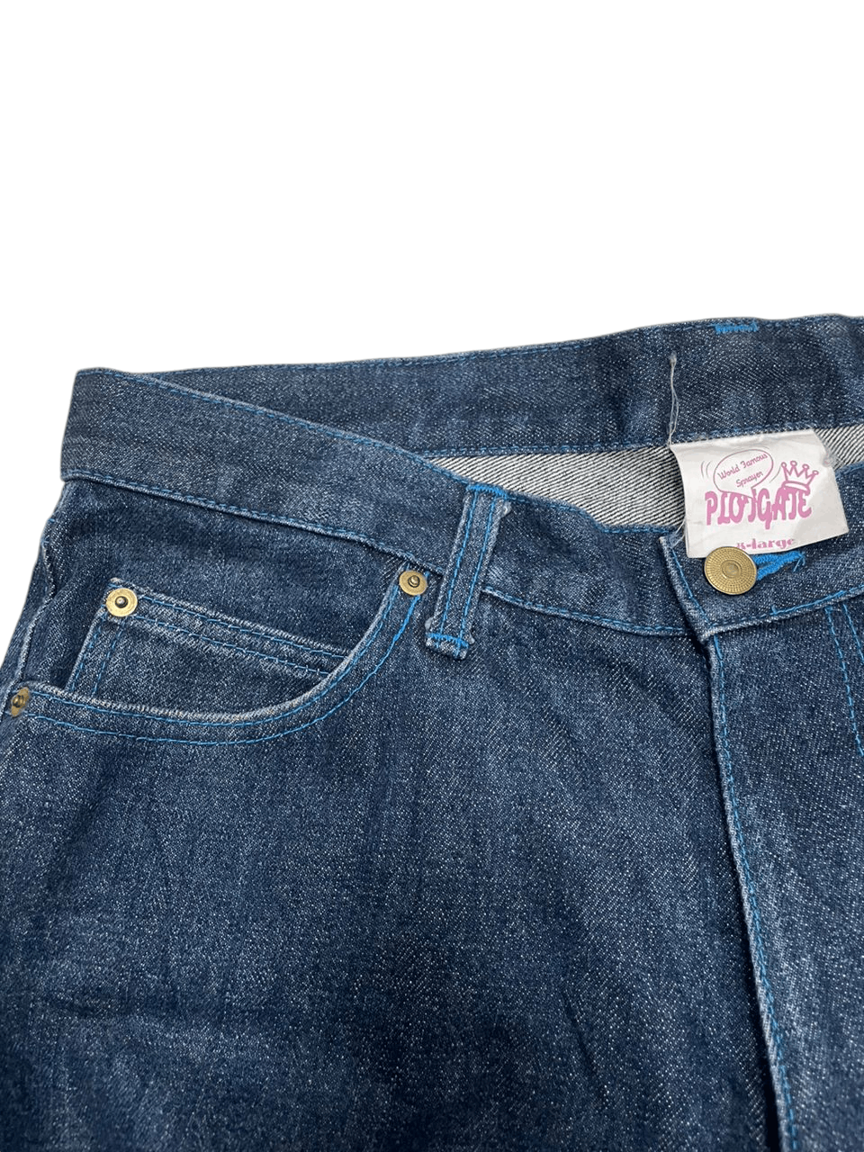 Indigo × Japanese Brand 💥World Famous Sprayer Indigo PlotGate Japanese Denim 💥 Size US 36 / EU 52 - 9 Thumbnail