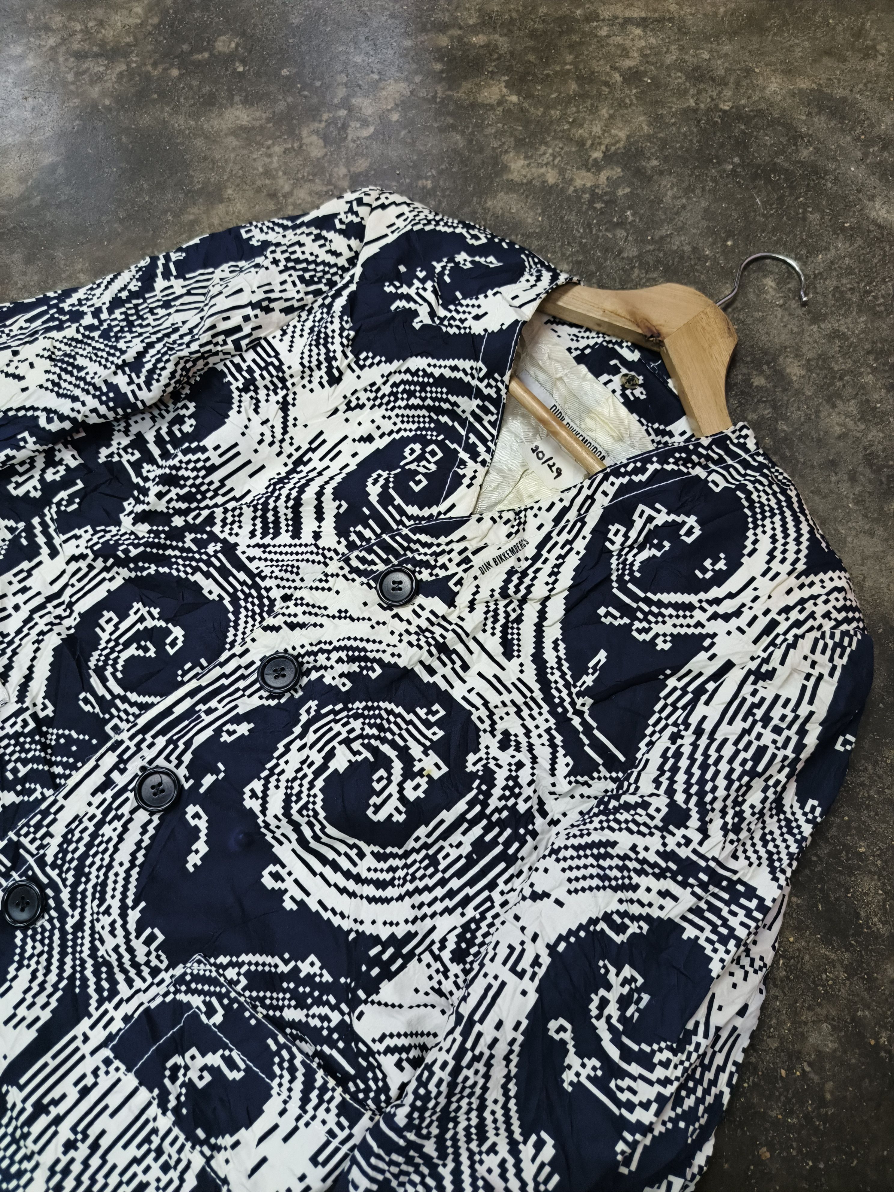 Dirk Bikkembergs Dirk Bikkembers Paisley Print Jacket Coat Size L / US 10 / IT 46 - 3 Thumbnail