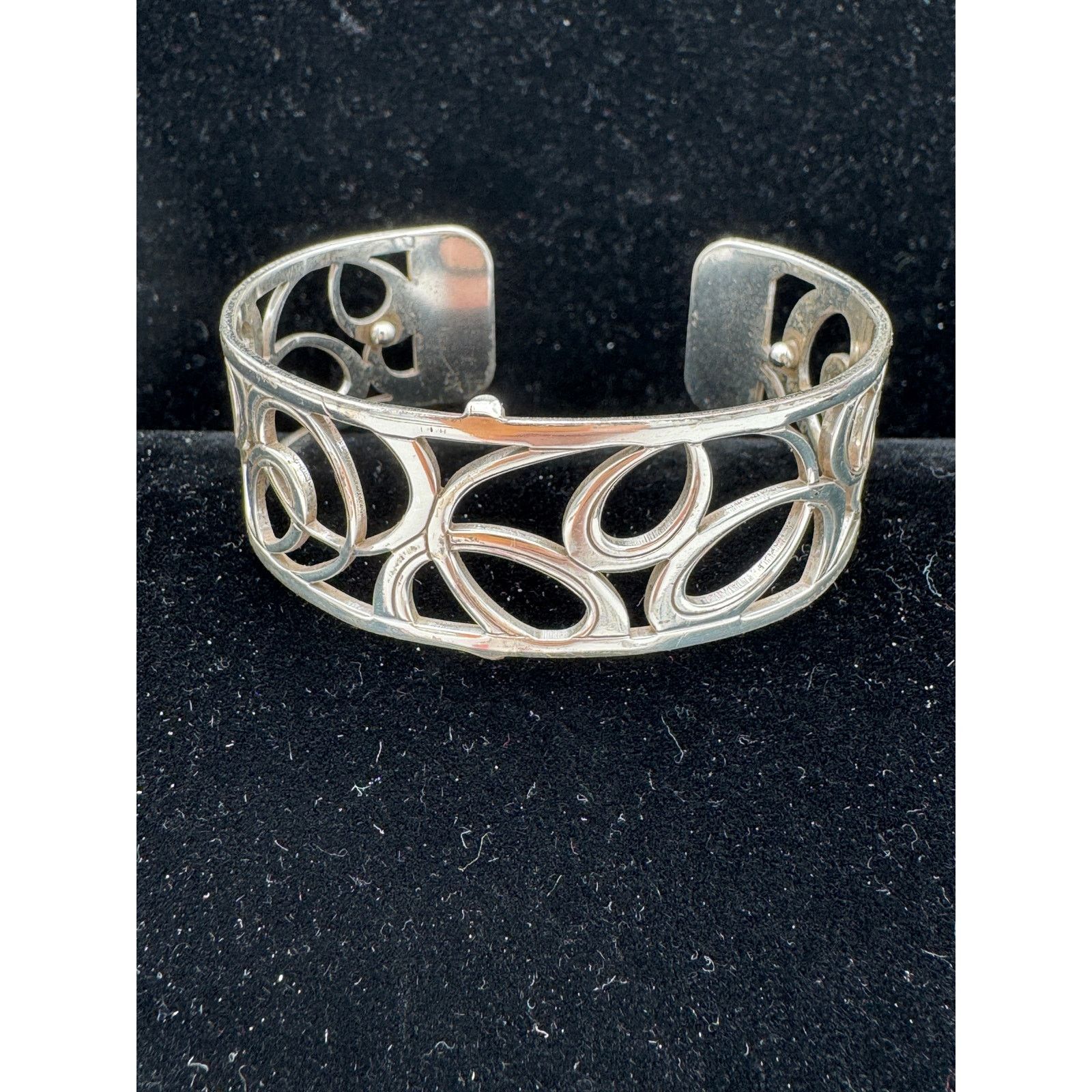 Brighton Christo Vienna Narrow Cuff Bracelet by Brighton Silver Plate Size ONE SIZE - 1 Thumbnail