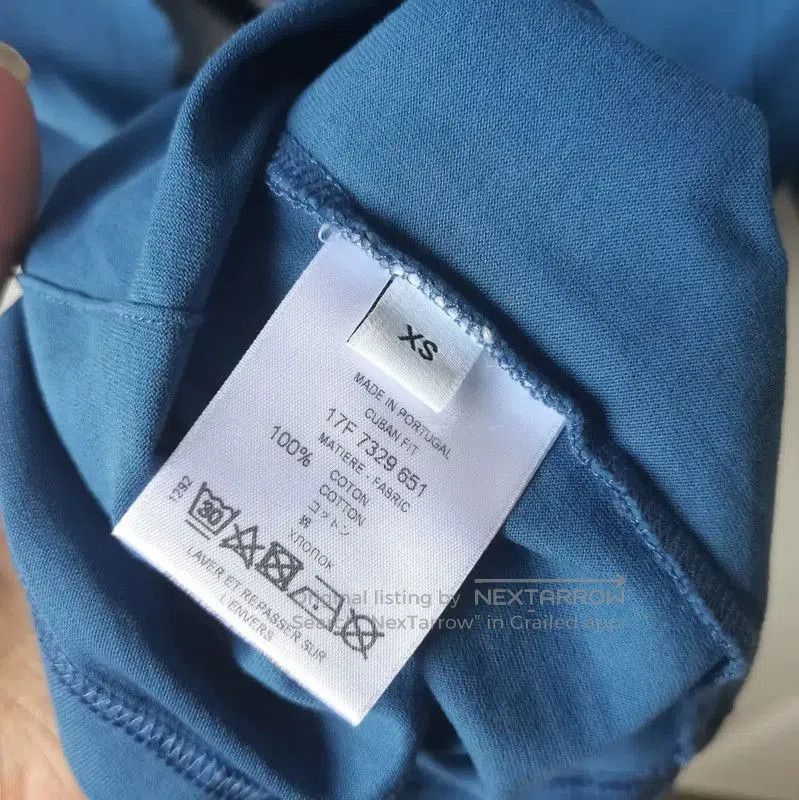 Givenchy Givenchy Blue Cotton Short Sleeve T-Shirt . Size XS / US 0-2 / IT 36-38 - 5 Thumbnail