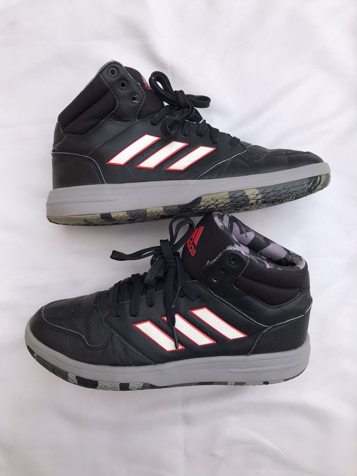 Adidas Neo GAMETALKER Basketball Shoes Men Mid- Top Black