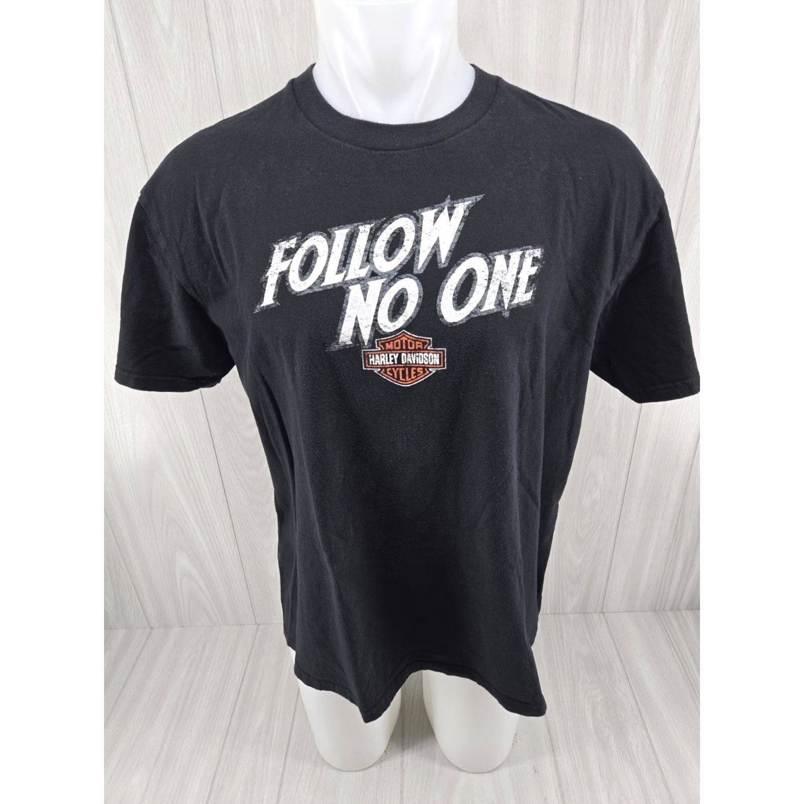 Harley Davidson Harley-Davidson Thundercreek Chattanooga TN T Shirt Mens XL Black 100% Cotton Size US XL / EU 56 / 4 - 3 Thumbnail