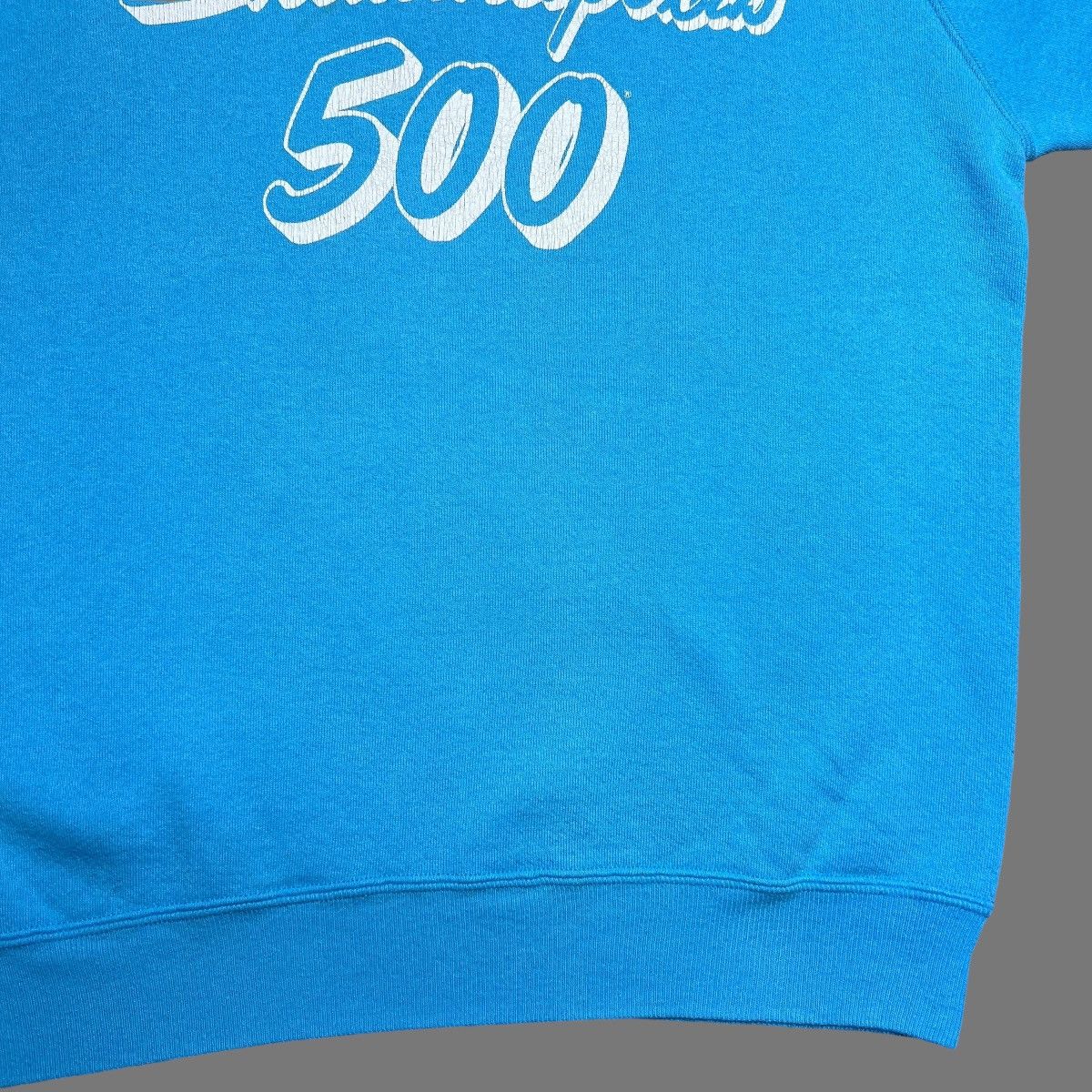 Vintage Vintage 1980s Indianapolis 500 Race Blue Pullover Sweatshirt Size US M / EU 48-50 / 2 - 7 Thumbnail