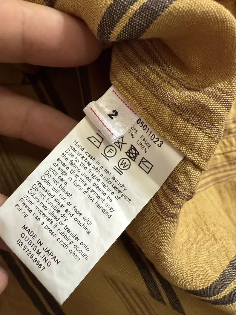 Visvim visvim 20SS Linen Striped Wings Short Sleeve Shirt 2506-Nex Size US M / EU 48-50 / 2 - 5 Thumbnail
