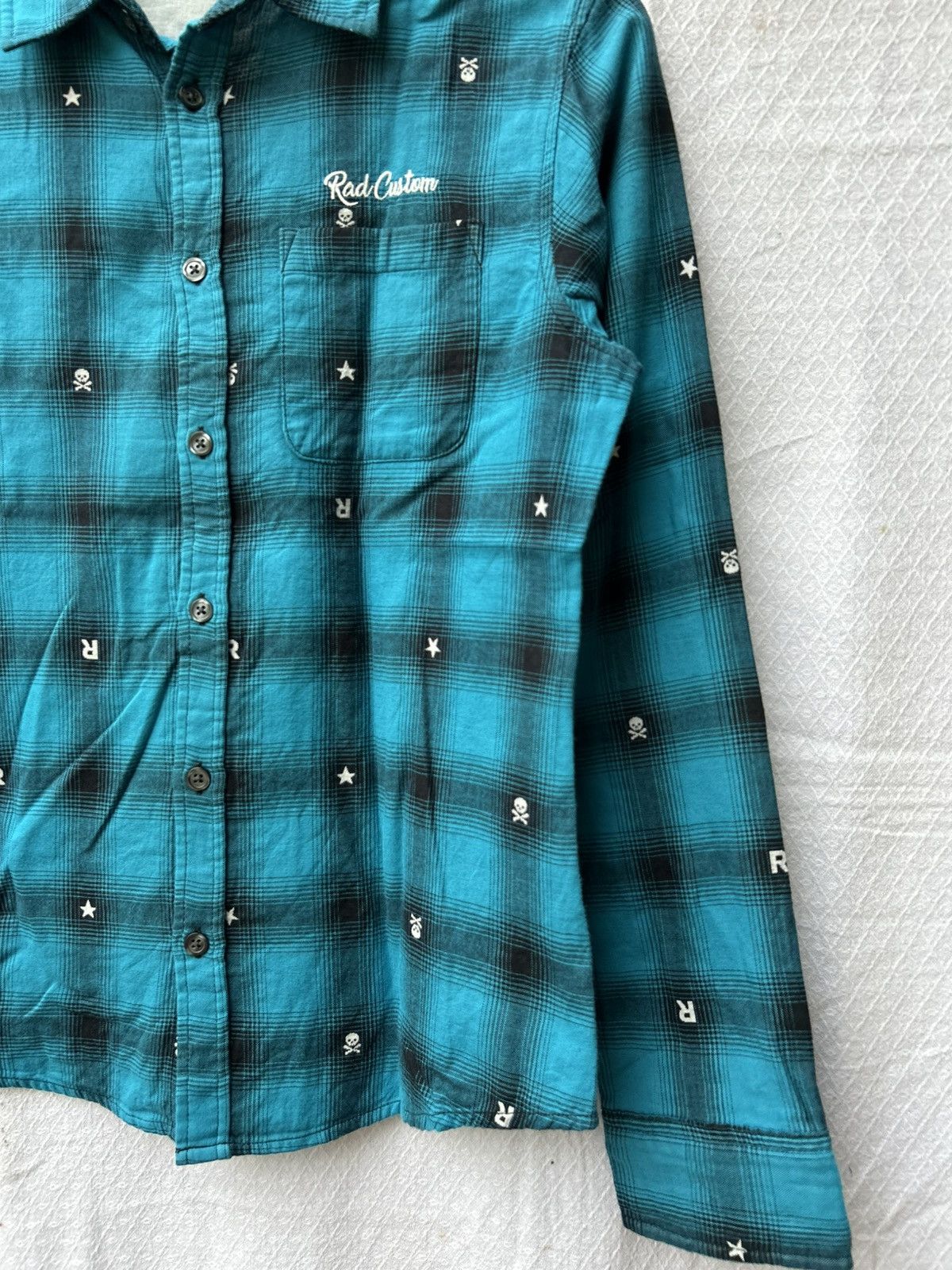 If Six Was Nine 💸BINDINGOFFER💸Rad custom plaid down seditionaries shirt Size US S / EU 44-46 / 1 - 3 Thumbnail