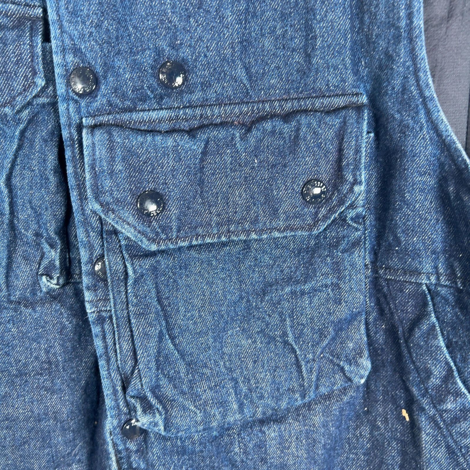 Engineered Garments Engineered Garments Denim Cargo Vest Size US L / EU 52-54 / 3 - 3 Thumbnail