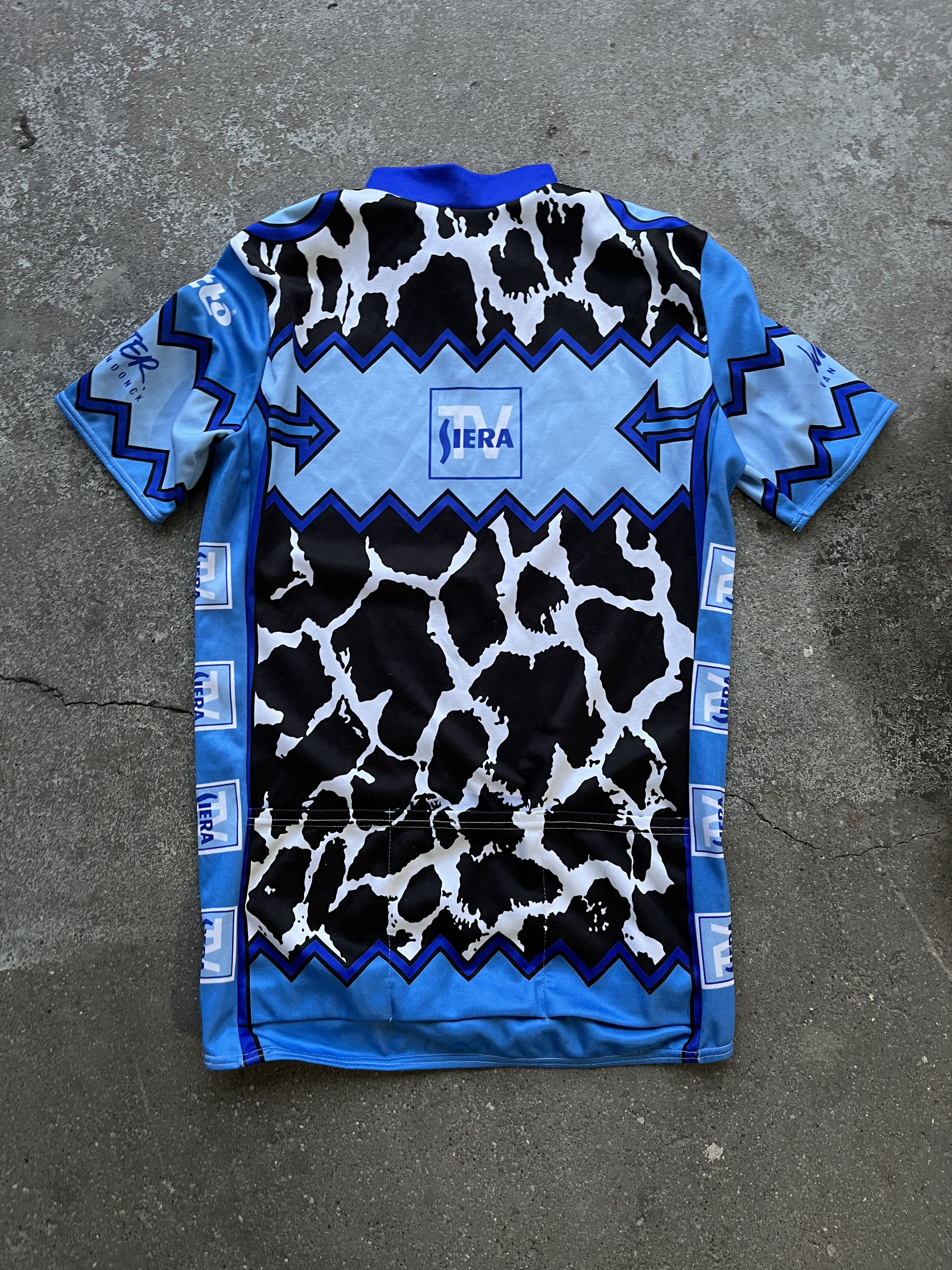 Walter Van Beirendonck Sample Archive WALTER VAN BEIRENDONCK X CYCLING JERSEY 90s Size US M / EU 48-50 / 2 - 7 Thumbnail