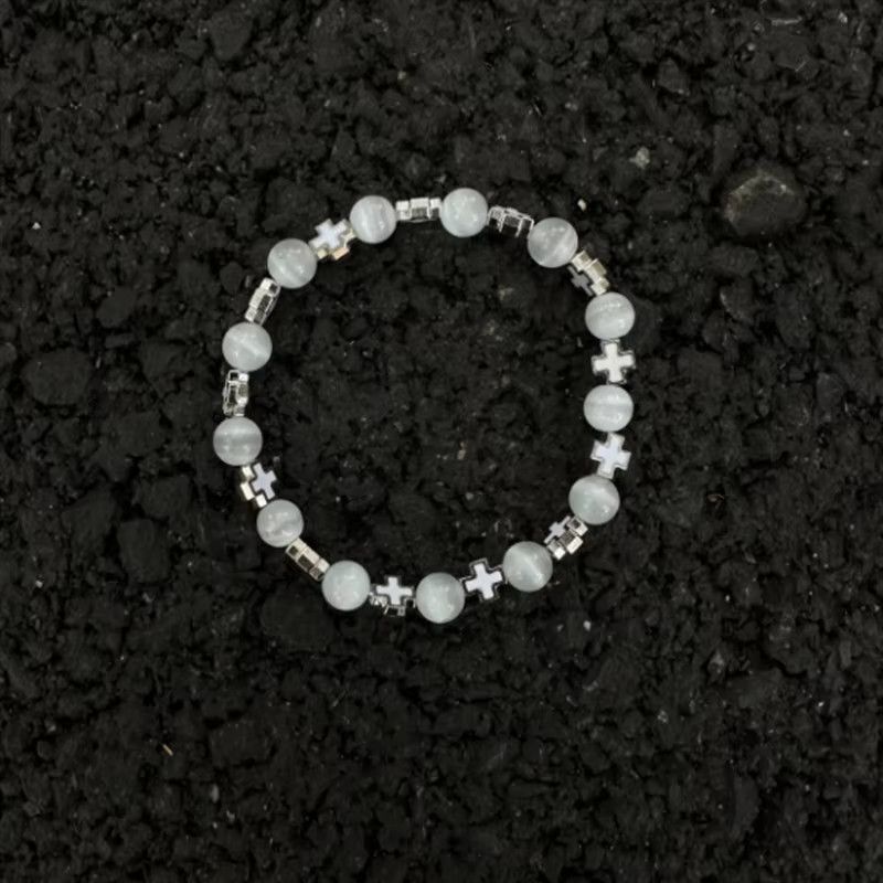 Jewelry Vintage Cross Beaded Bracelets Size ONE SIZE - 3 Thumbnail