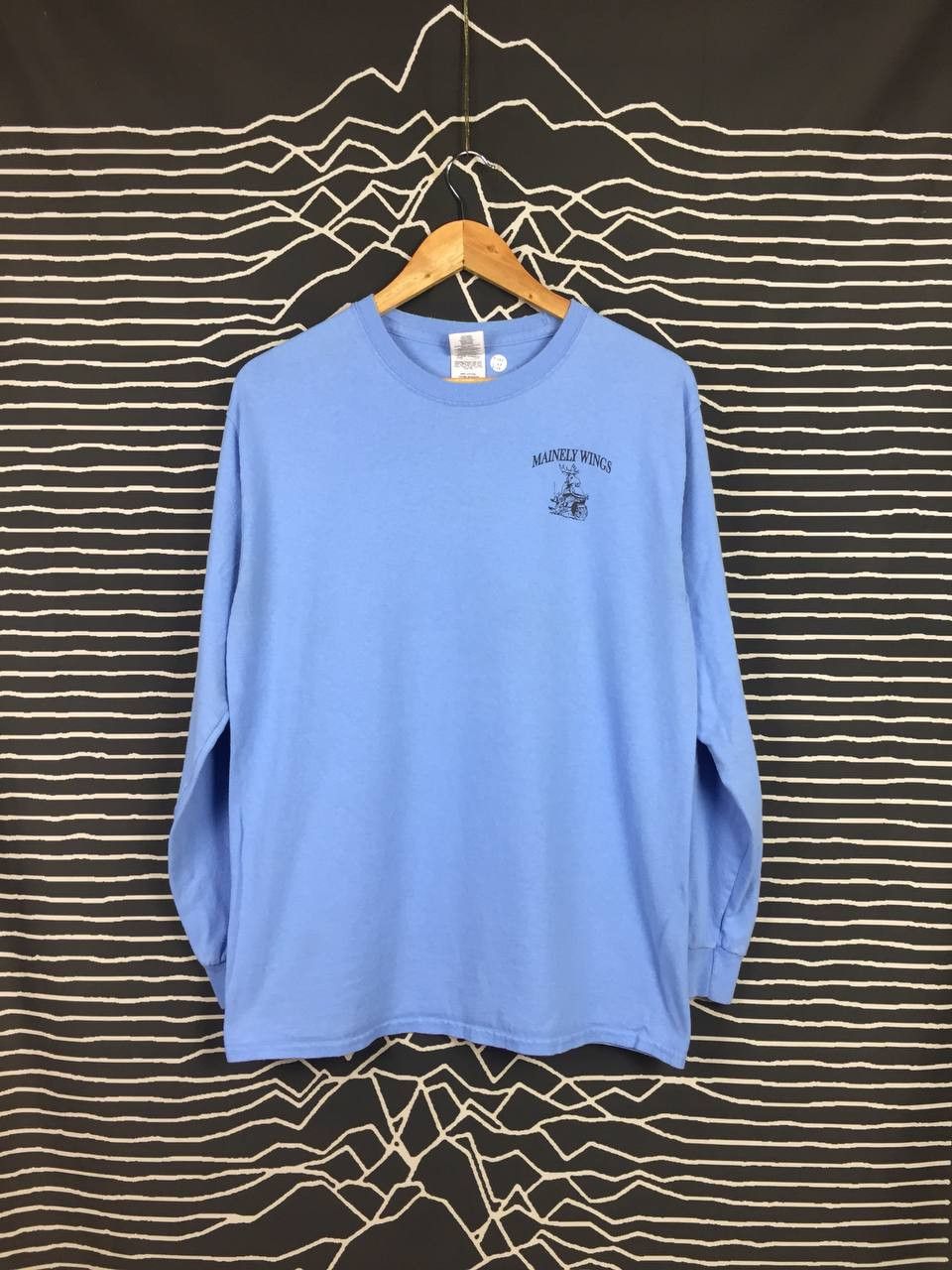 Gildan × Vintage Vtg Mainely Wings GWRRA Road Riders Longsleeve Tee Size US M / EU 48-50 / 2 - 5 Thumbnail