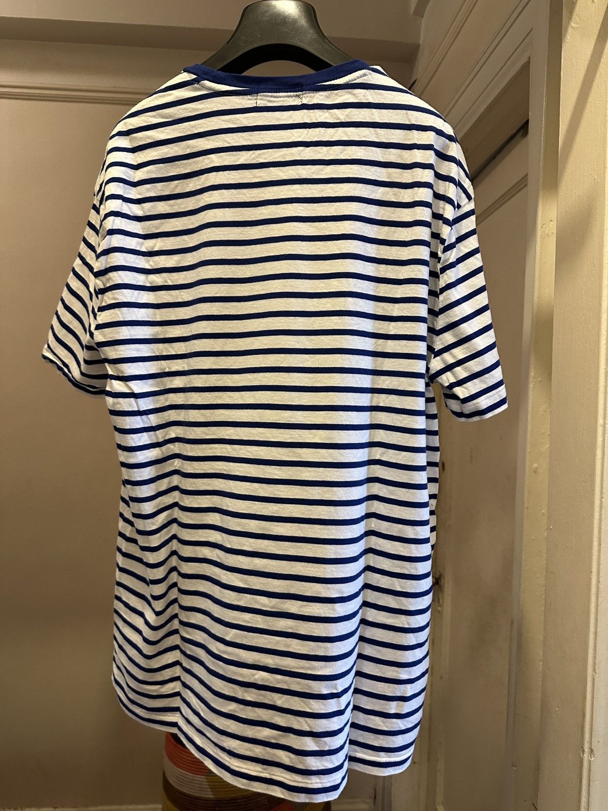 Polo Ralph Lauren Polo Bear Striped Blue Tshirt Size US M / EU 48-50 / 2 - 3 Thumbnail