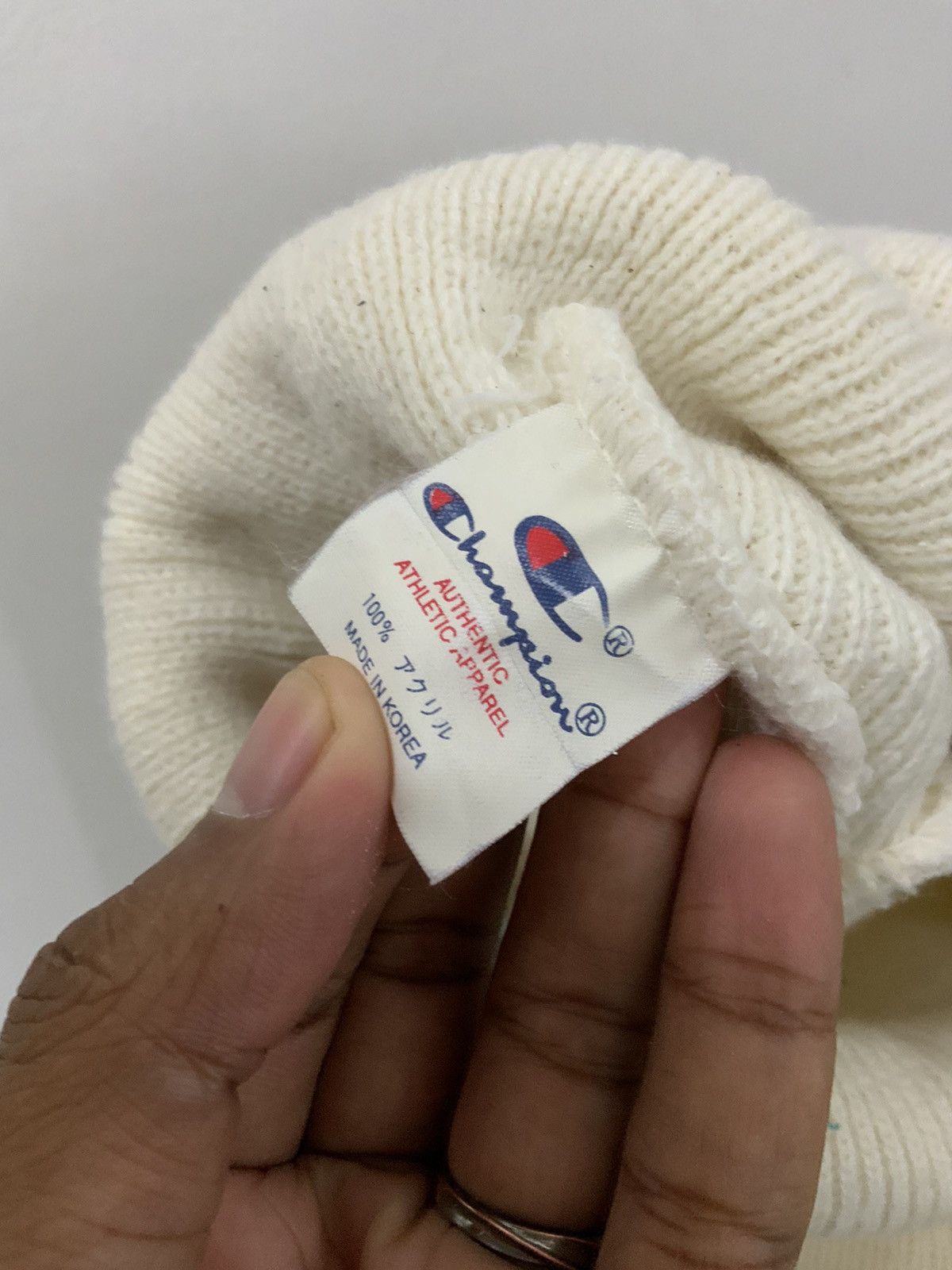 Champion Champion Spellout Beanie Hat Size ONE SIZE - 8 Thumbnail