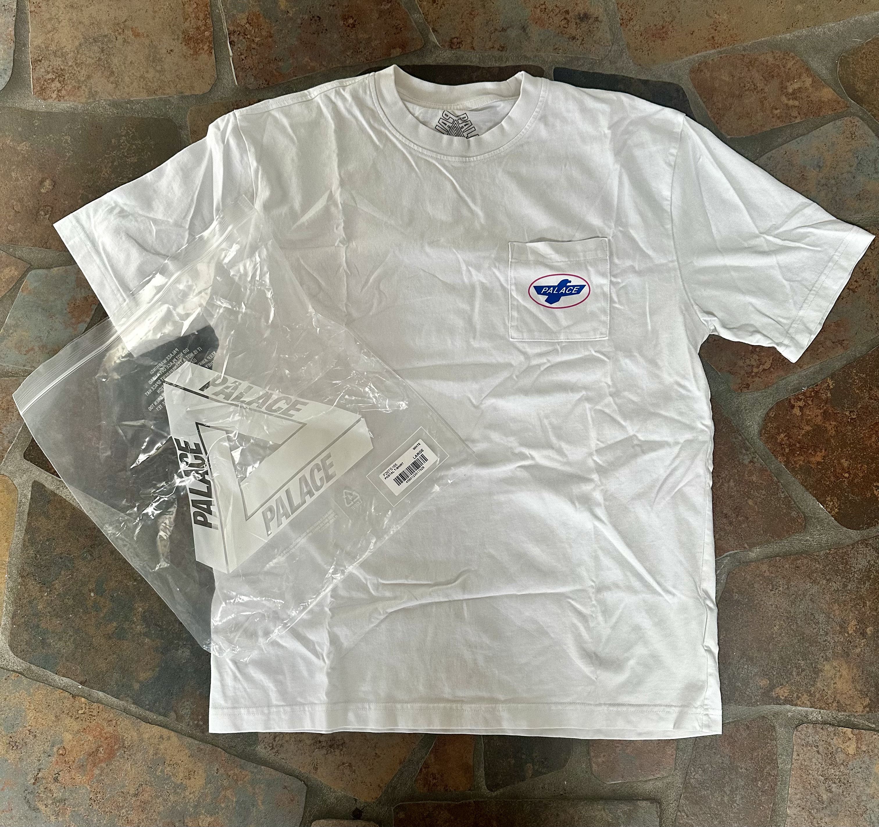 Palace PALACE Postal Pocket T-shirt 2024 White size Large Size US L / EU 52-54 / 3 - 1 Thumbnail