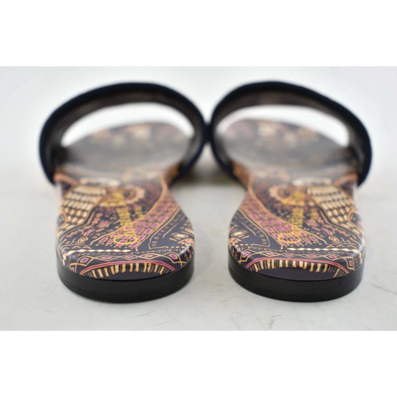 Dior Dway Animals Logo Slide Mule Flat Sandal 35 Size US 5 / IT 35 - 11 Thumbnail