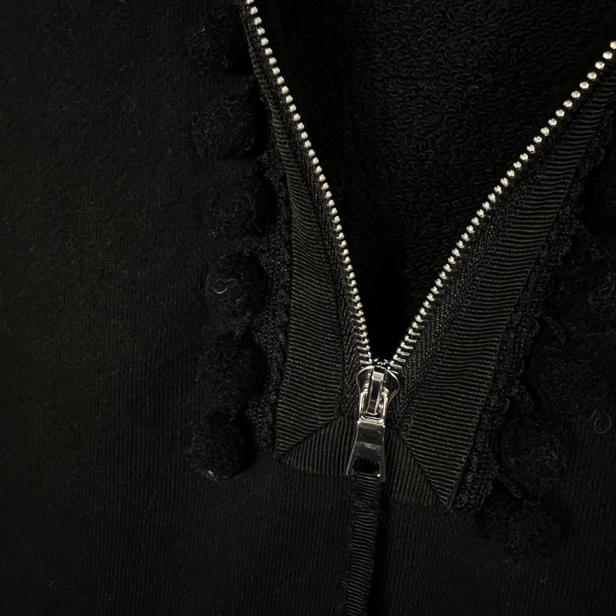 Marc Jacobs MARC JACOBS Black Half Zip on Back Long Shirt #4237-C193 Size S / US 4 / IT 40 - 21 Thumbnail