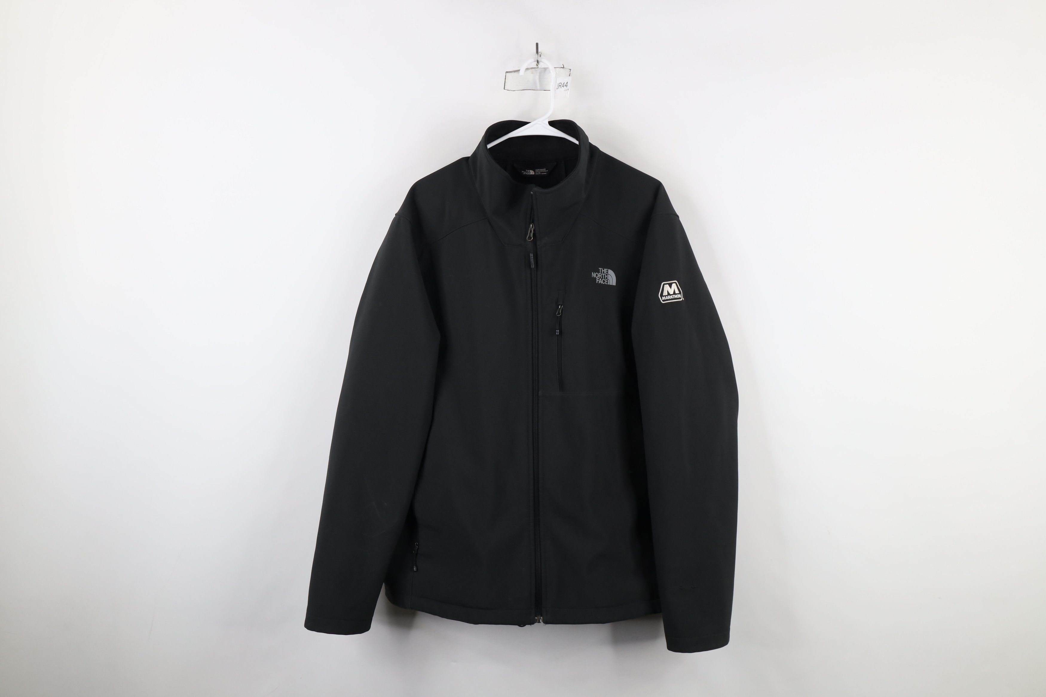 The North Face × Vintage The North Face WindWall Fleece Lined Soft Shell Jacket Black Size US XL / EU 56 / 4 - 1 Thumbnail