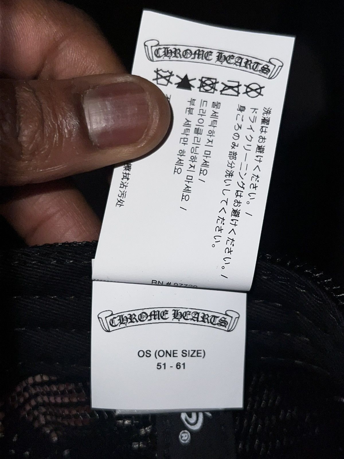 Chrome Hearts Chrome Hearts Trucker Hat Triple White 3 Calf Hair Patch Size ONE SIZE - 6 Thumbnail