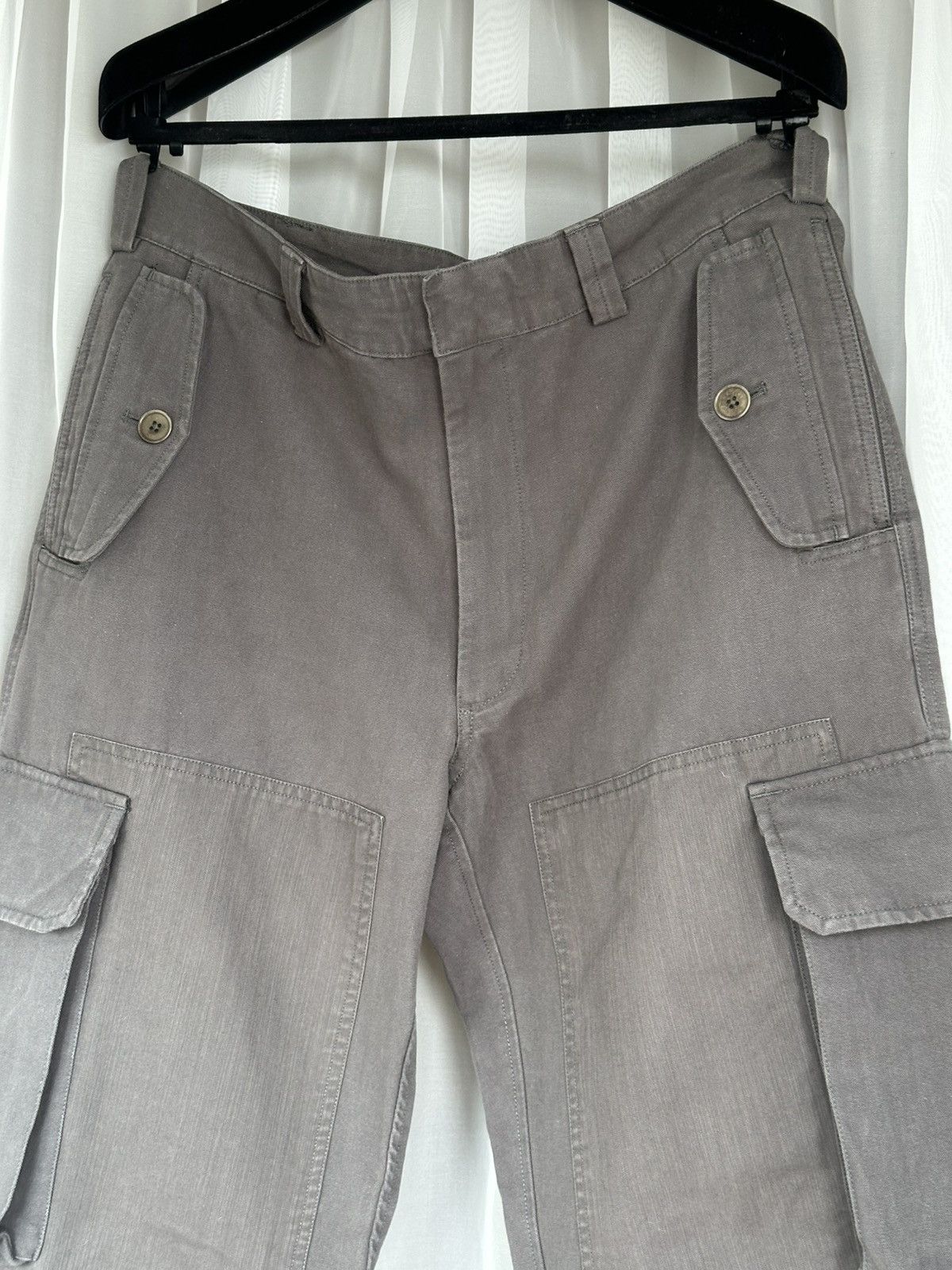 Prada PRADA 2006 Cargo Pants vintage cotton wool gray raf simons Size US 32 / EU 48 - 5 Thumbnail