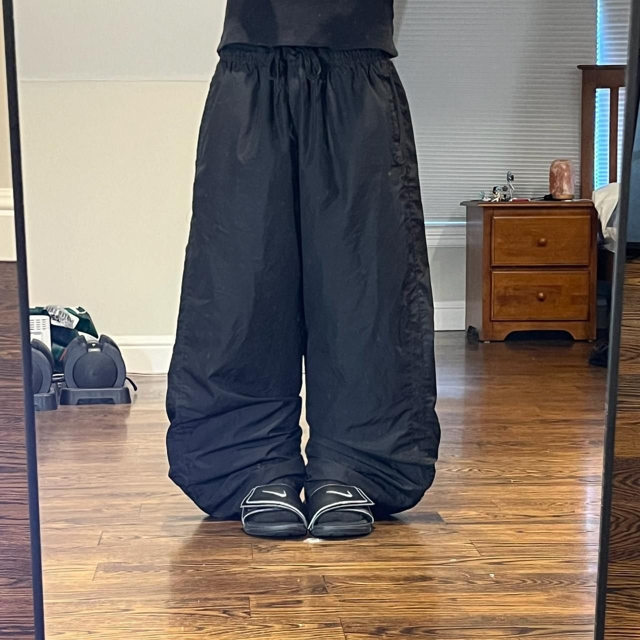JNCO × Tek Gear × Vintage vintage 2000s baggy wide leg black