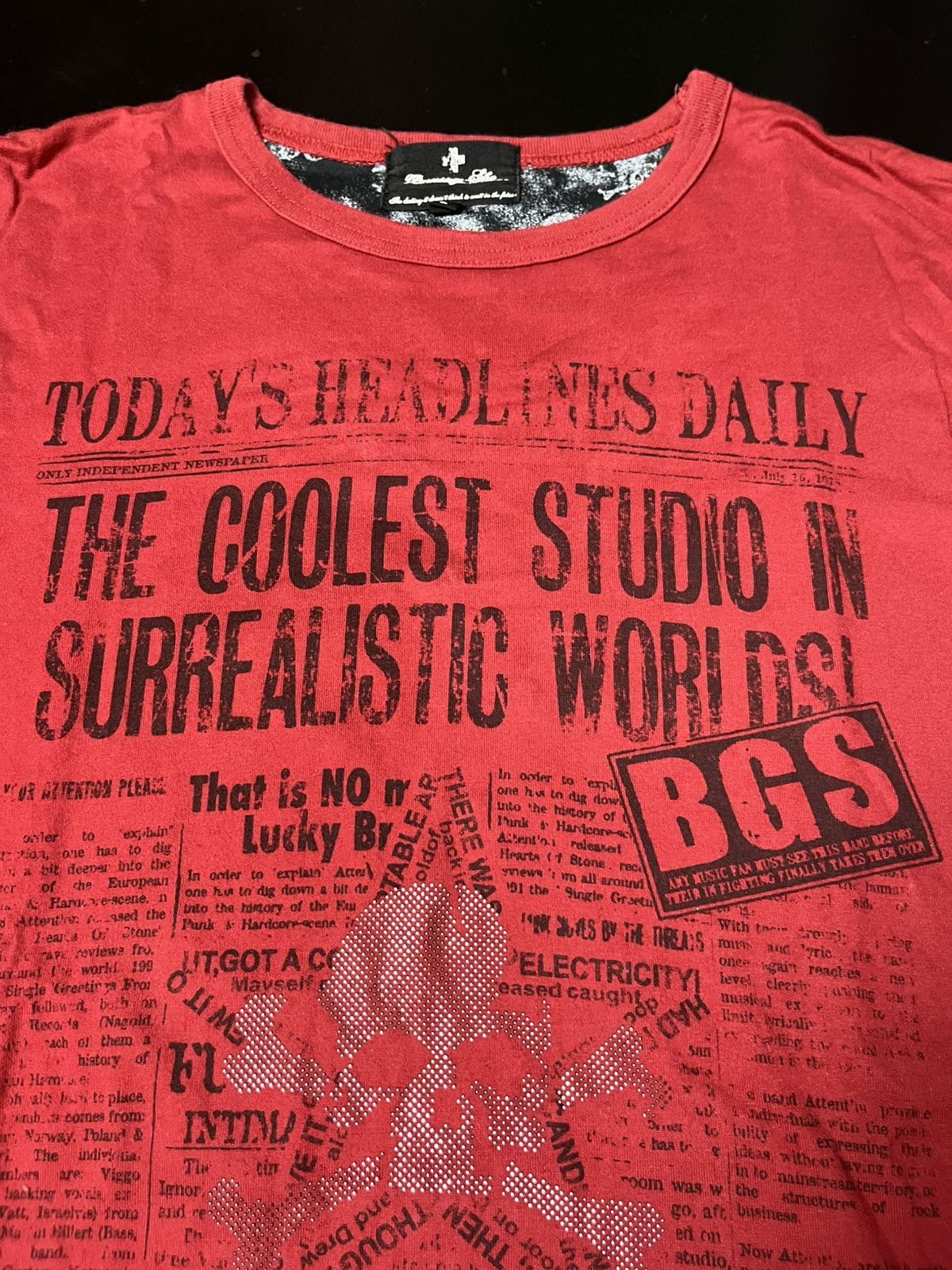 Hysteric Glamour × If Six Was Nine × Japanese Brand Japanese bernings Sho Gothic skull poem Size US M / EU 48-50 / 2 - 6 Thumbnail