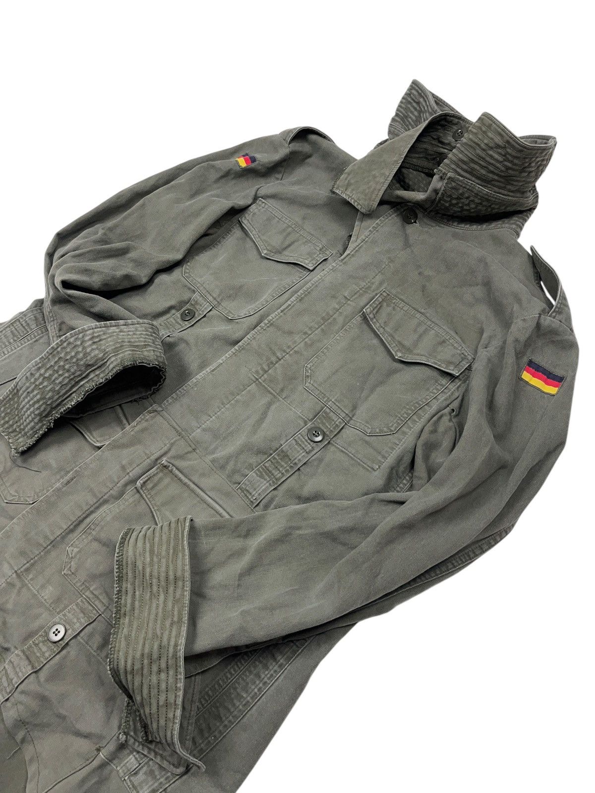 Vintage Vintage 70s Bundeswehr Moleskin Jacket Apocalyptic Style Size US L / EU 52-54 / 3 - 7 Thumbnail