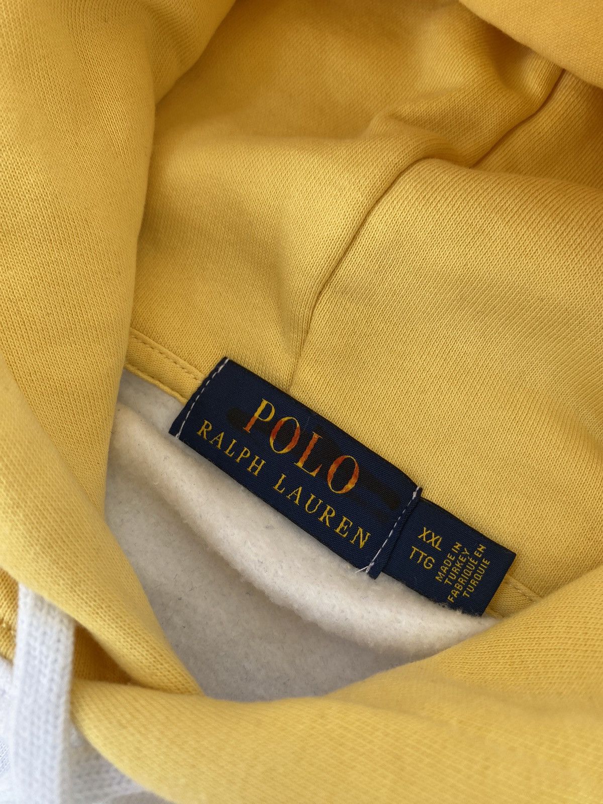 Polo Ralph Lauren Polo Ralph Lauren Polo Bear Fleece Hoodie Multi Color Y2K Size US XXL / EU 58 / 5 - 13 Thumbnail