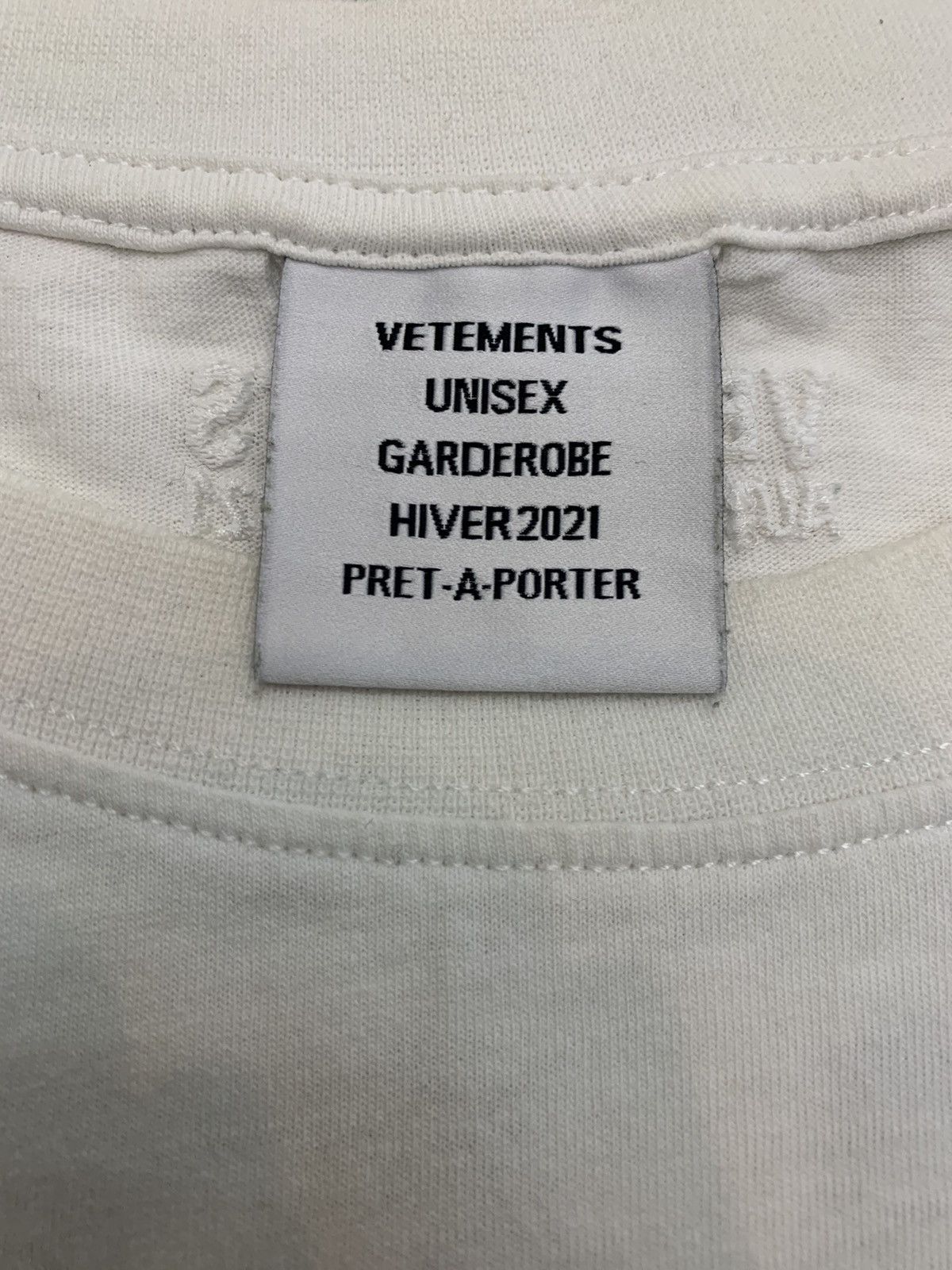 Vetements 💥Vetements F*ck Off Tshirt Size US XL / EU 56 / 4 - 5 Thumbnail