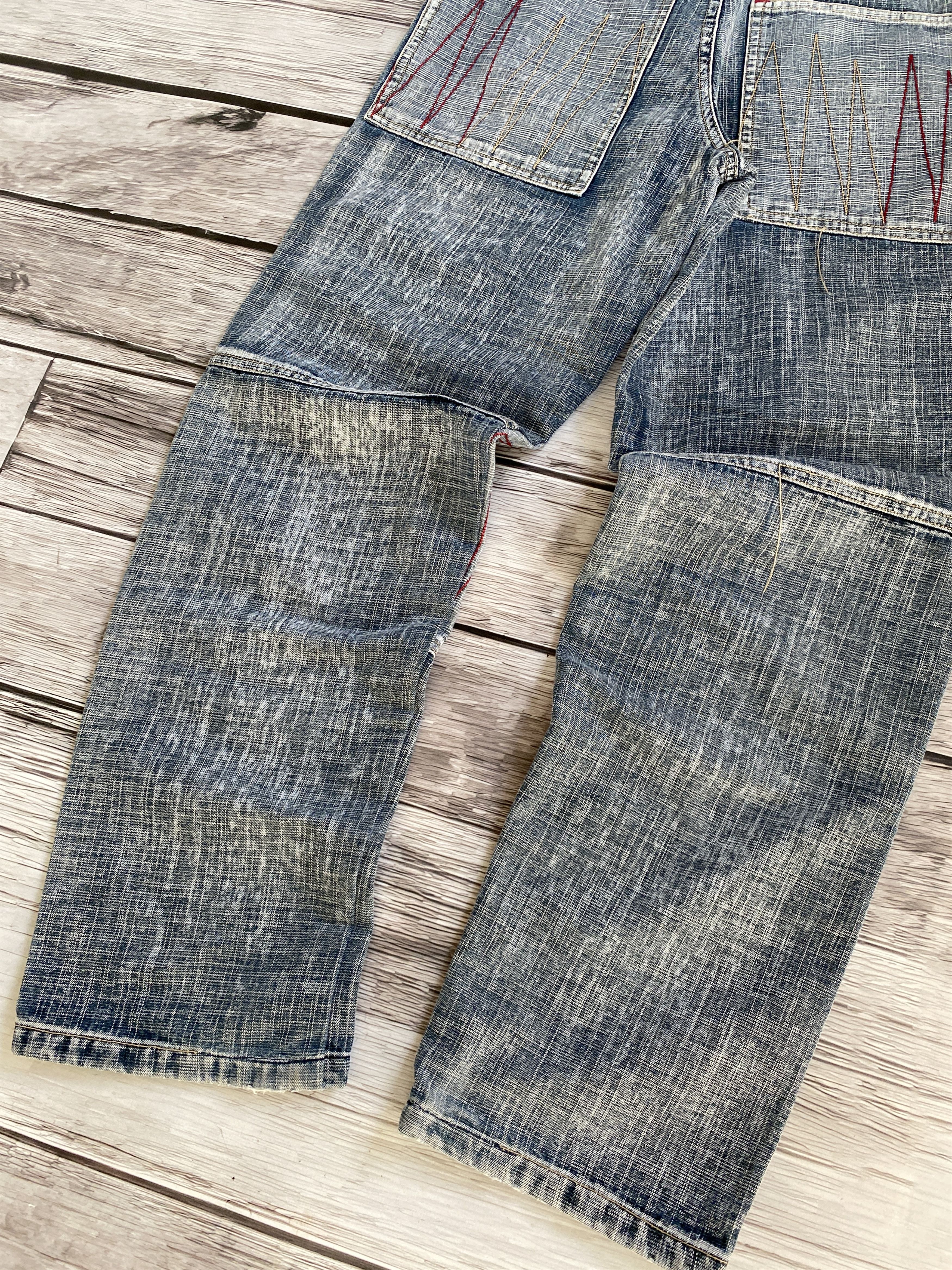 Hysteric Glamour Vintage Rick Owens Junya Watanabe Style Washed Jeans Size US 28 / EU 44 - 4 Thumbnail