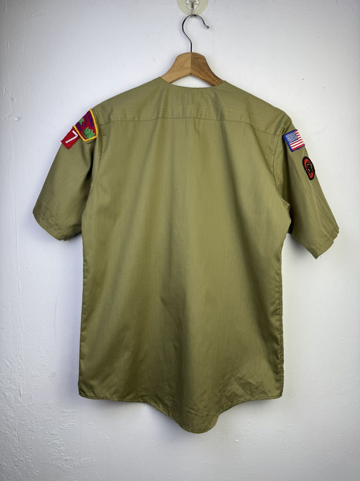 Vintage vintage Boy Scouts of America (BSA) uniform shirt Size US L / EU 52-54 / 3 - 6 Thumbnail