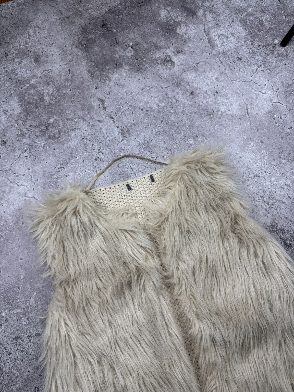 Japanese Brand Fur Y2K Knitted Vest LGB Hysteric Glamour Japanese Style Size US S / EU 44-46 / 1 - 4 Thumbnail
