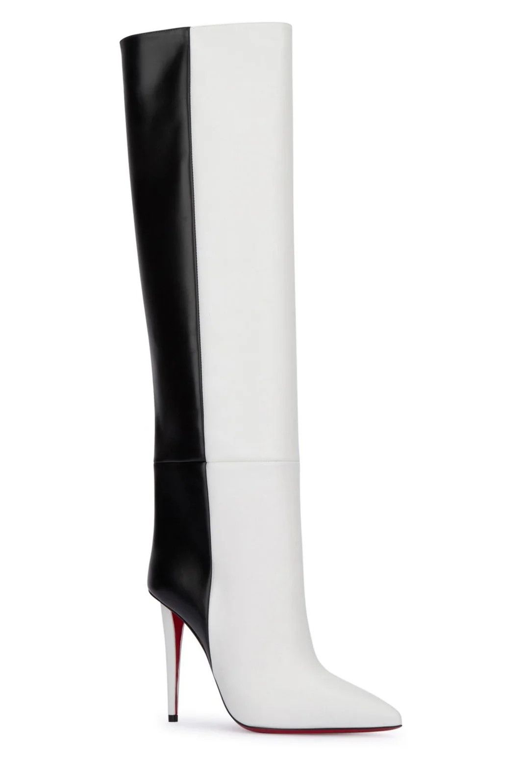 Christian Louboutin o1w1db10425 Boots in Black & White Size US 6 / IT 36 - 2 Thumbnail