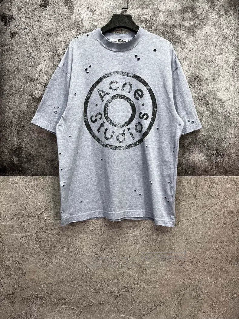 Acne Studios Acne Studios Logo Short Sleeve Size US XXS / EU 40 - 1 Thumbnail