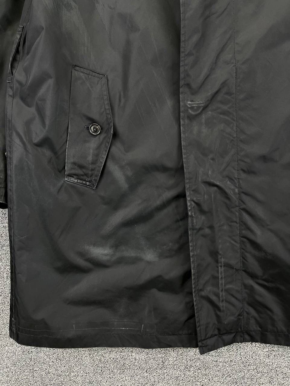 Burberry Vintage Burberry London Trashed Long Jacket Size US L / EU 52-54 / 3 - 17 Thumbnail