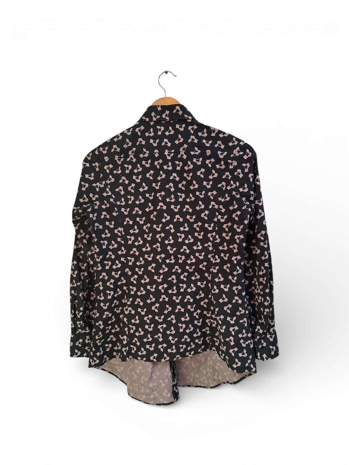 Lad Musician Archive FW2007 Geometric Print Button Up Shirt Size US S / EU 44-46 / 1 - 6 Thumbnail