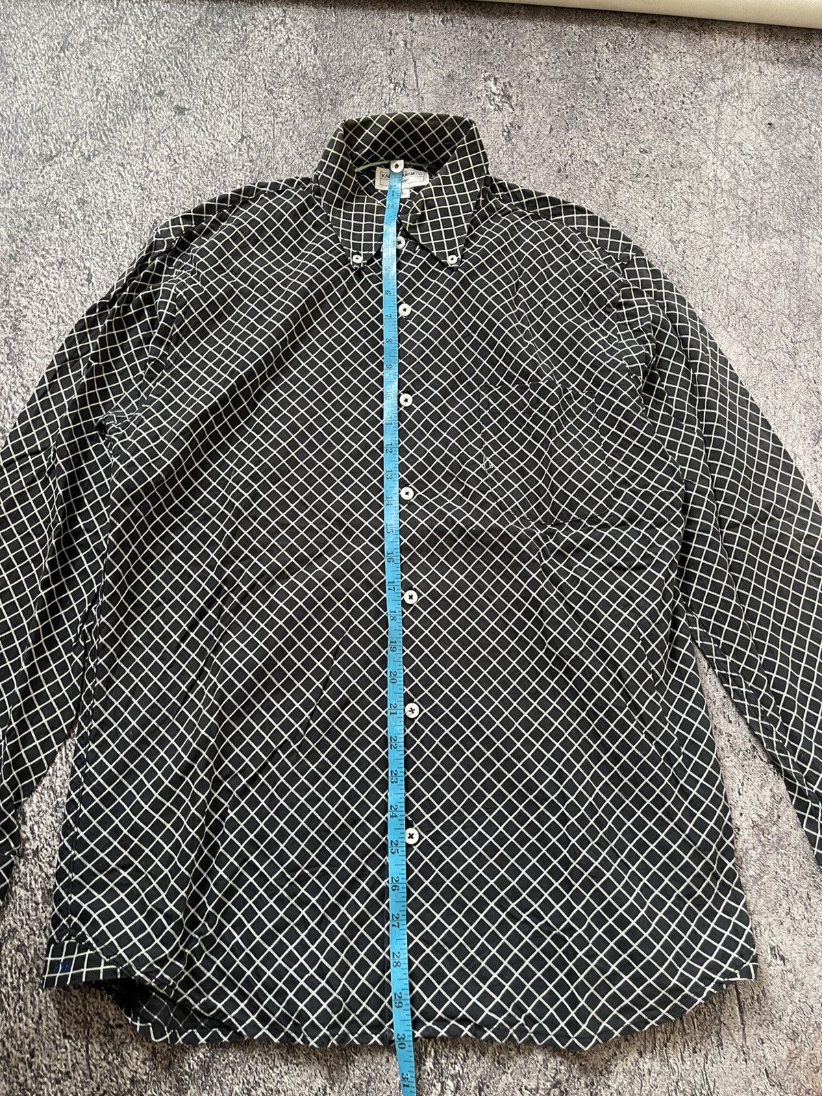 Kansai Yamamoto Kansai Yamamoto plaid long shirt Size US L / EU 52-54 / 3 - 10 Thumbnail