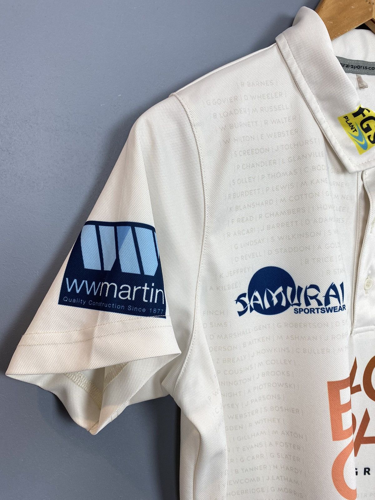 Other Samurai Kent Kricket Polo Shirt Jersey Sportswear White Top Size US M / EU 48-50 / 2 - 4 Thumbnail
